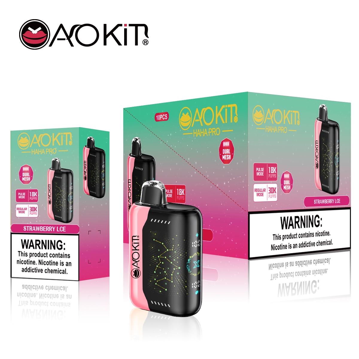 Limited Time Sale | 30000 Puffs HaHa Pro - Star Sky Curved Screen