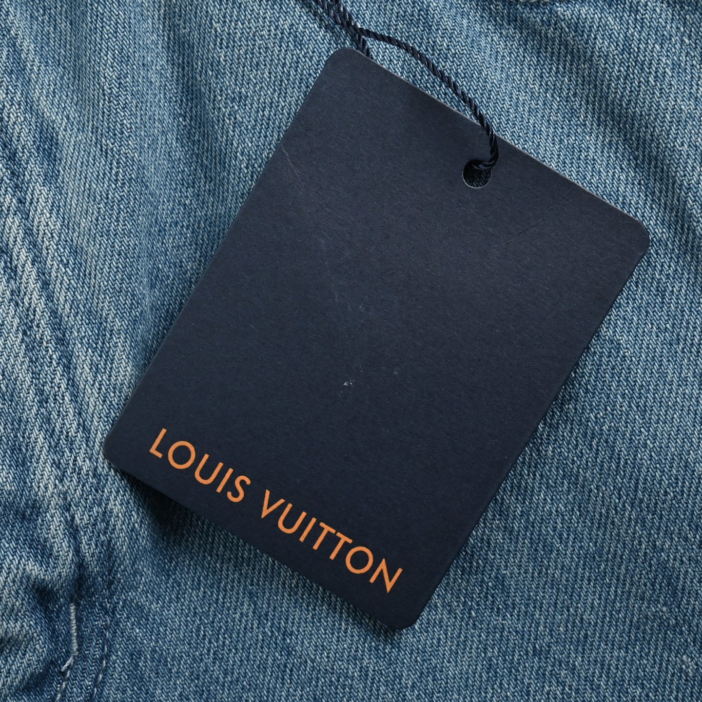 Louis Vuitton 24Fw monogram washed ripped jeans