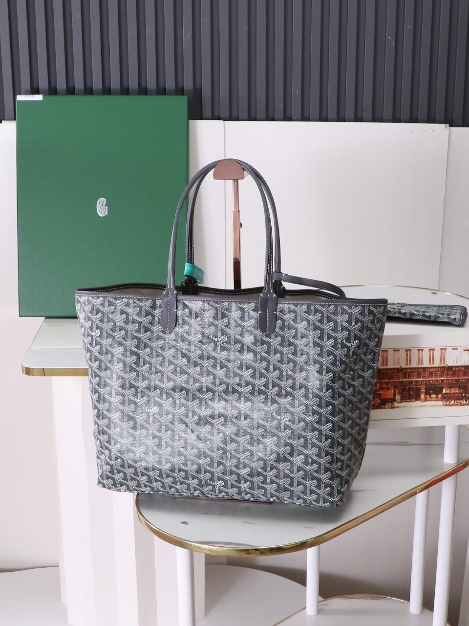 Goyard saint louis small shopping bag 020146