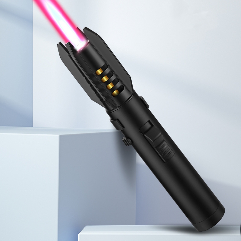 🔥 Lightsaber Torch Lighter – Refillable, Windproof & Built for Adventure! (Butane Not Included)