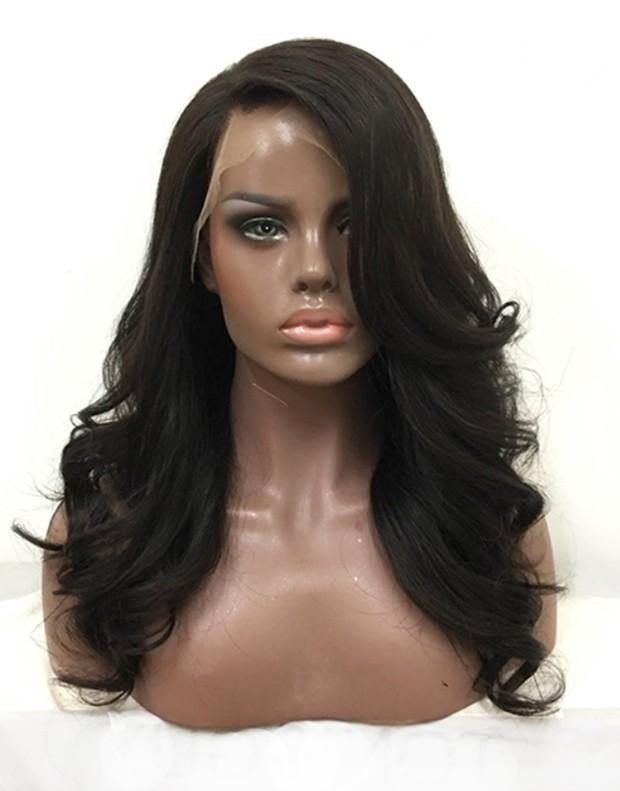 Luna S40 Lace Front Layered Long Curly Wig for Black Women