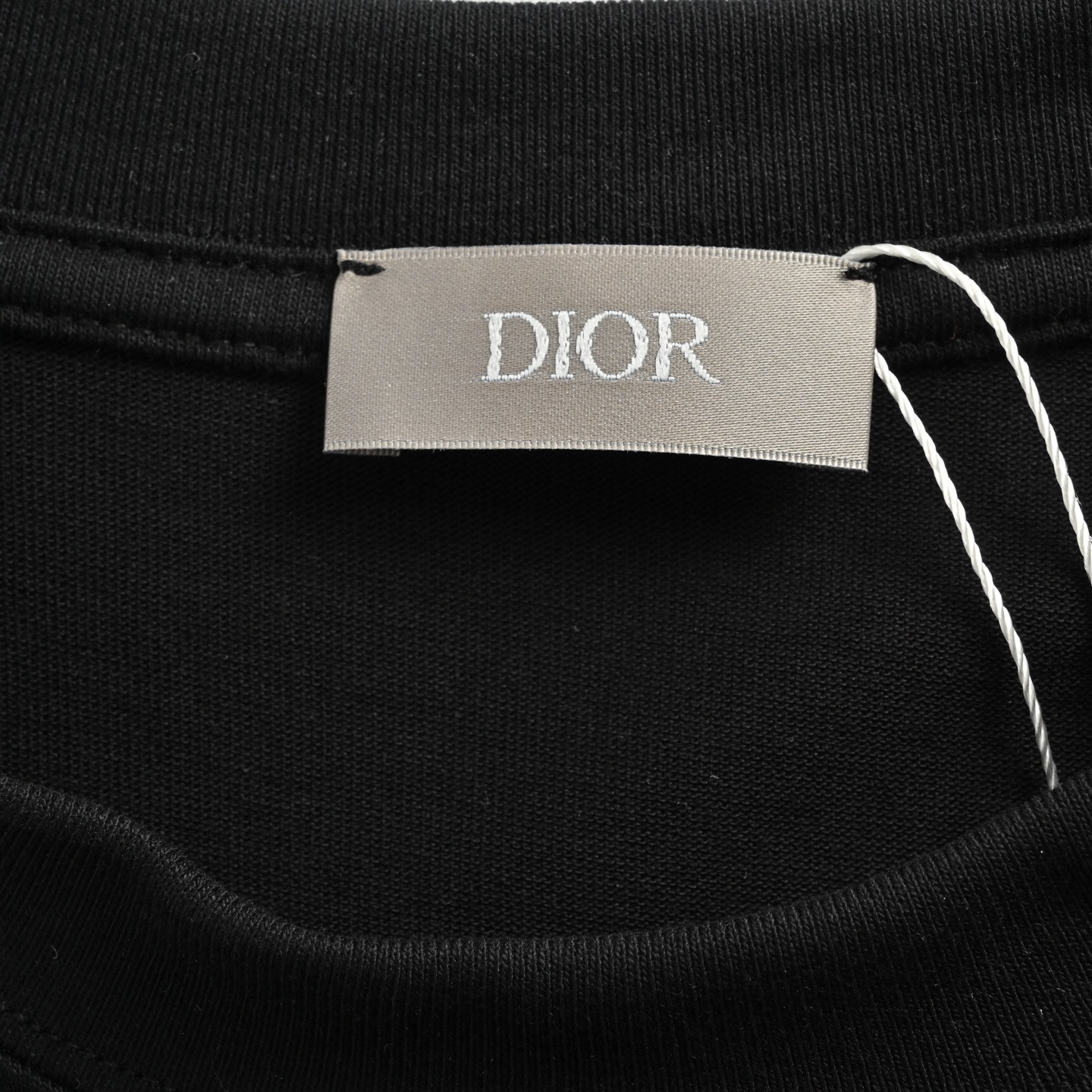 Dior 25ss lettering print short sleeve
