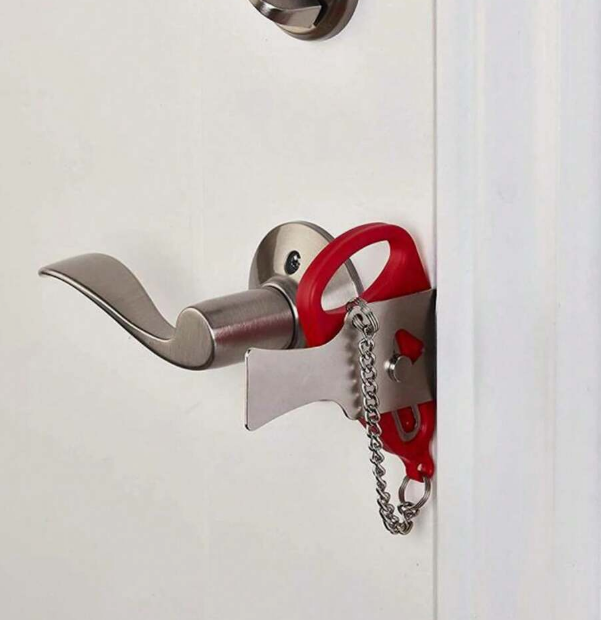 Portable Hotel Door Lock Locks Self