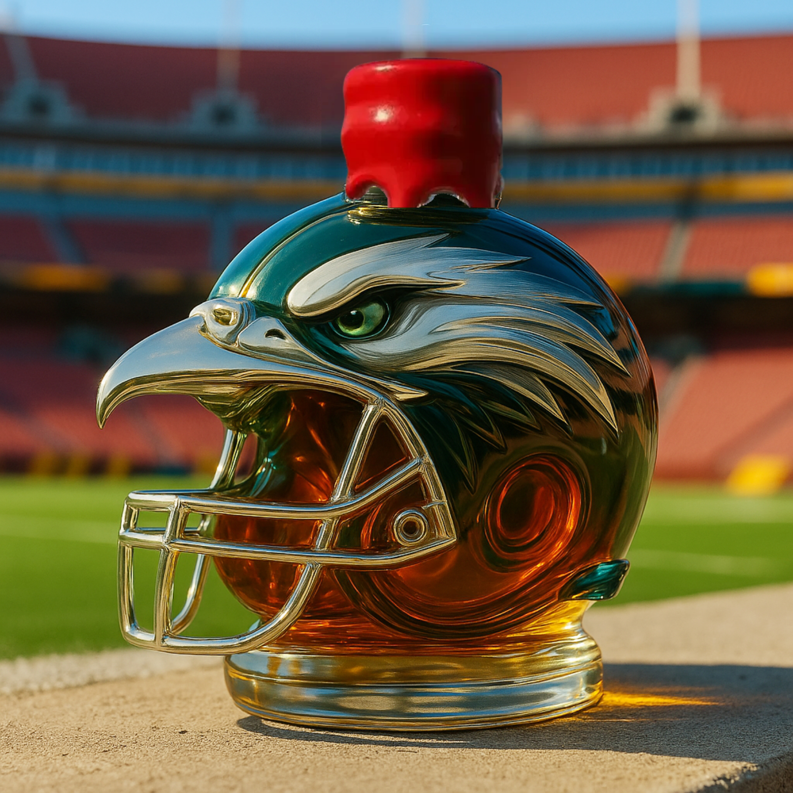 Philadelphia Eagles Collector’s Whiskey Decanter