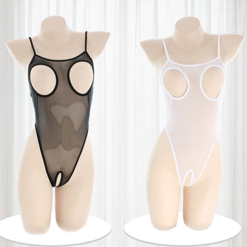 See-through Hollow Out Jumpsuit Lingerie