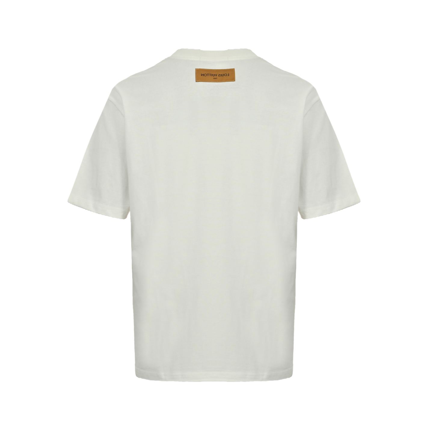 Louis Vuitton 25ss embroidered lettering logo short sleeve