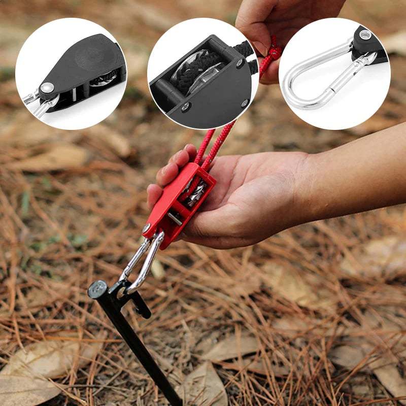 🔥Last Day 60% OFF🔥Portable Adjustable Fix Camping Rope