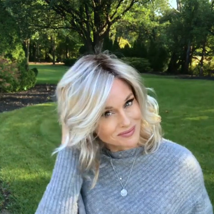 100% handmade lace wig|New Ash Blonde & 2024 NEW STYLE