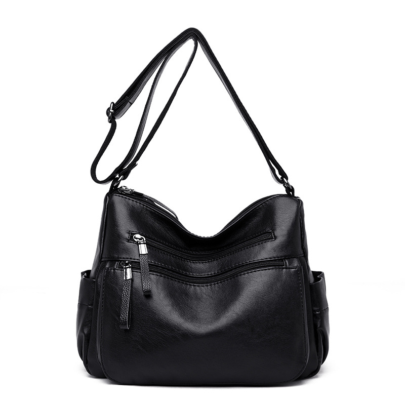 Casual Shoulder Bag Multi-pocket Large Crossbody Bag