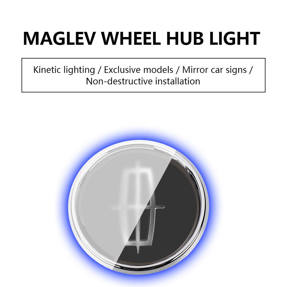 🔥Magnetic Suspension LED Floating Wheel Cap 2022 Version 1PC
