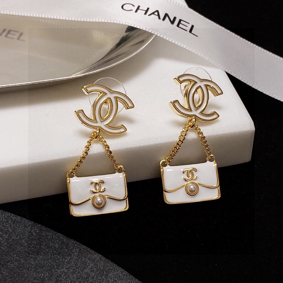 Chanel Classic Bag Earrings