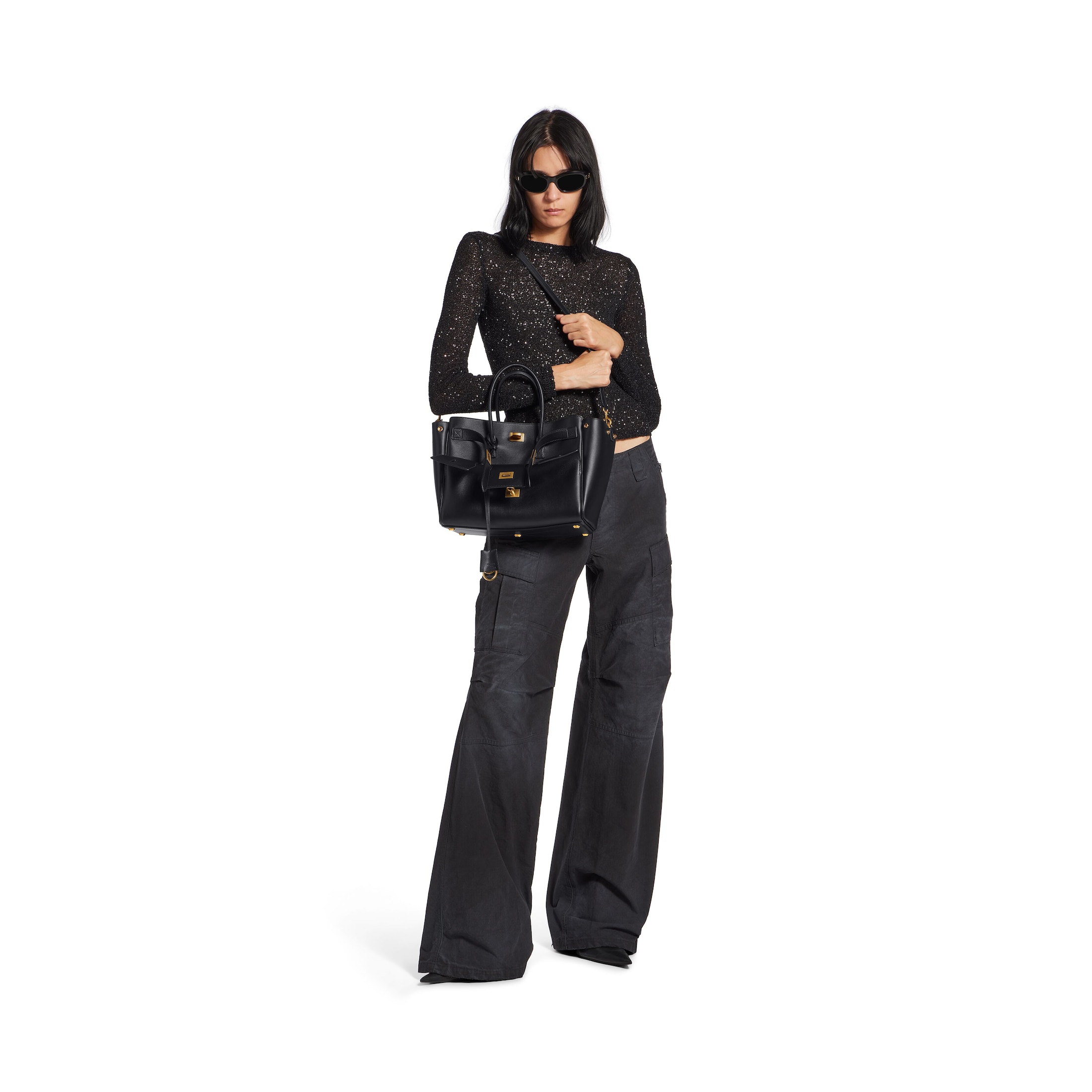 Balenciaga Bel Air Carry All Bag Small 8125452ABAV1000