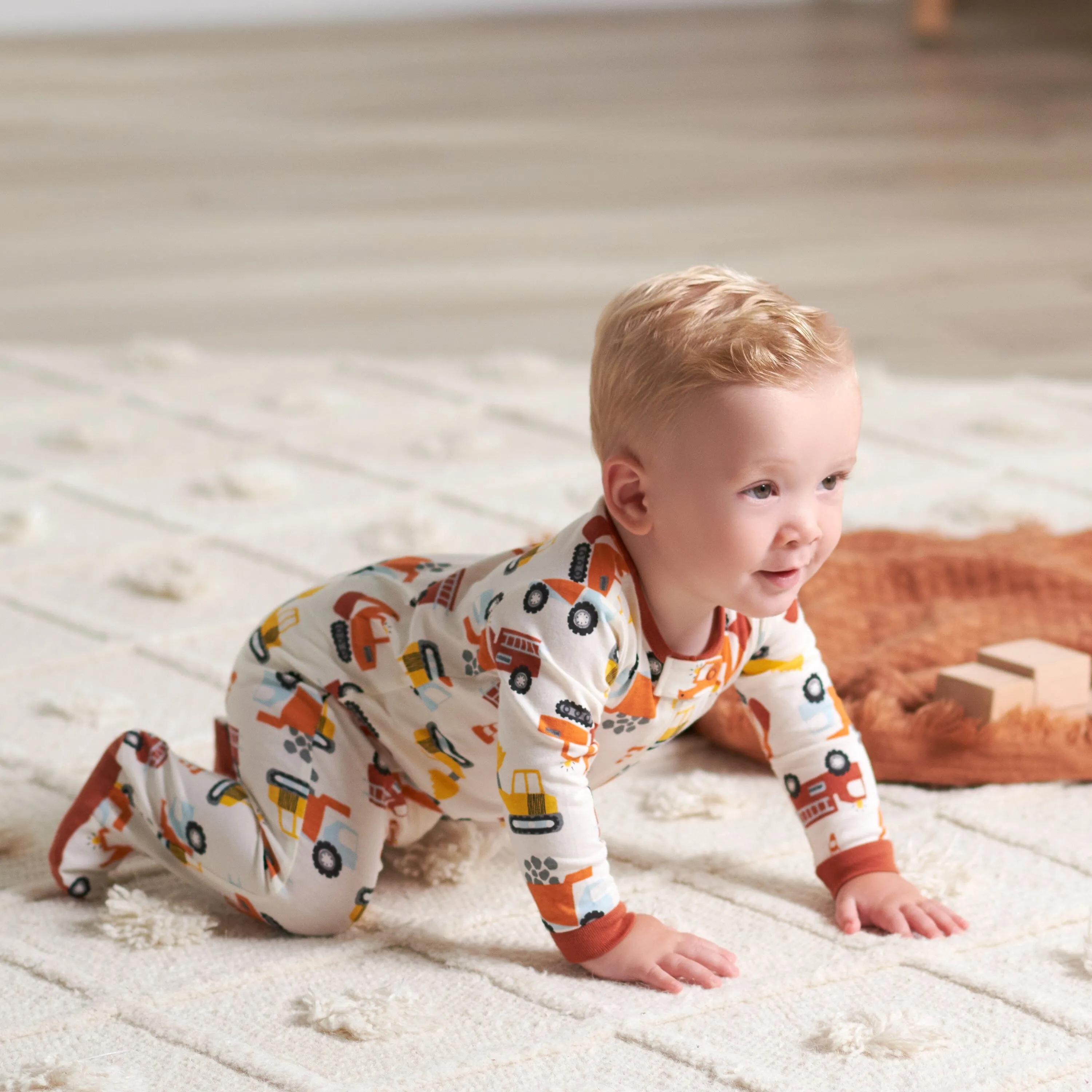 4-Pack Baby Boys Transportation Zone Sleep 'N Plays