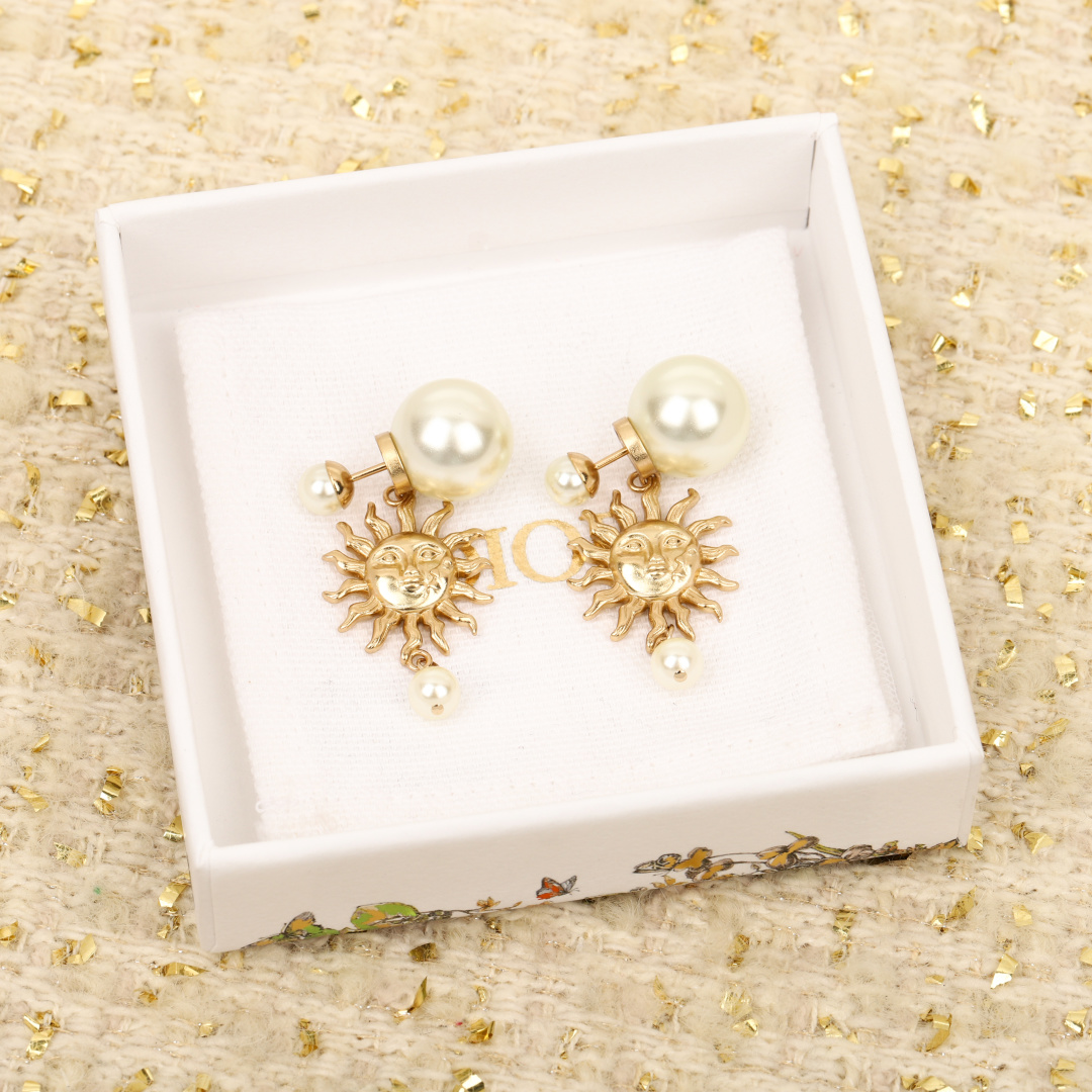 Dior Sun Totem Earrings