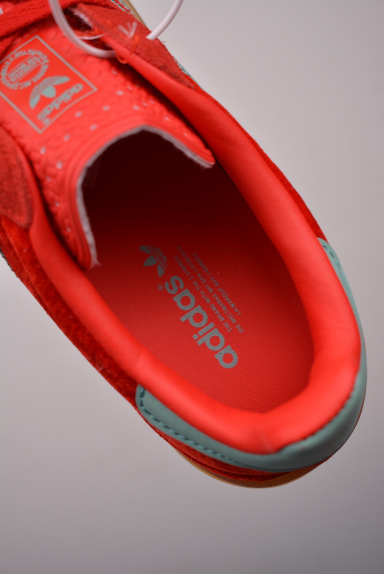 Adidas Gazelle Indoor Trainers Scarlet Light Green IG6786