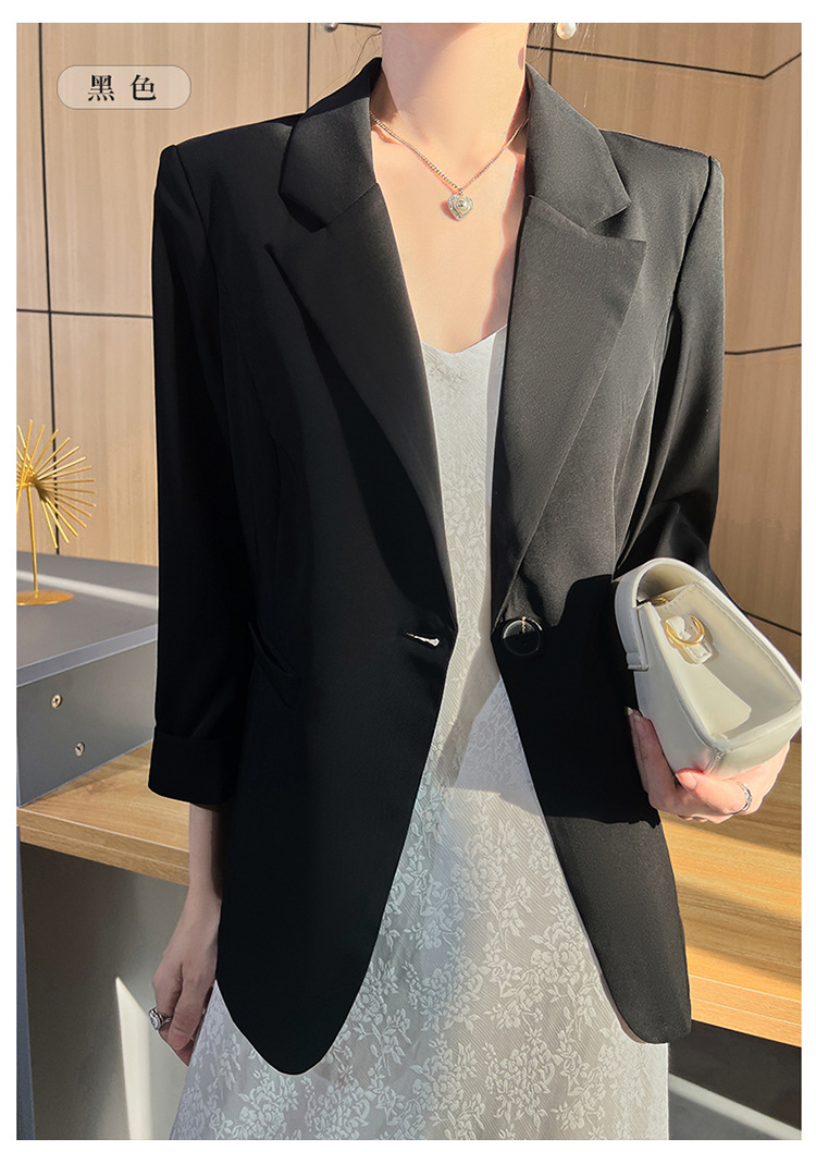 Small suit jacket for ladies Temperament self-cultivation age