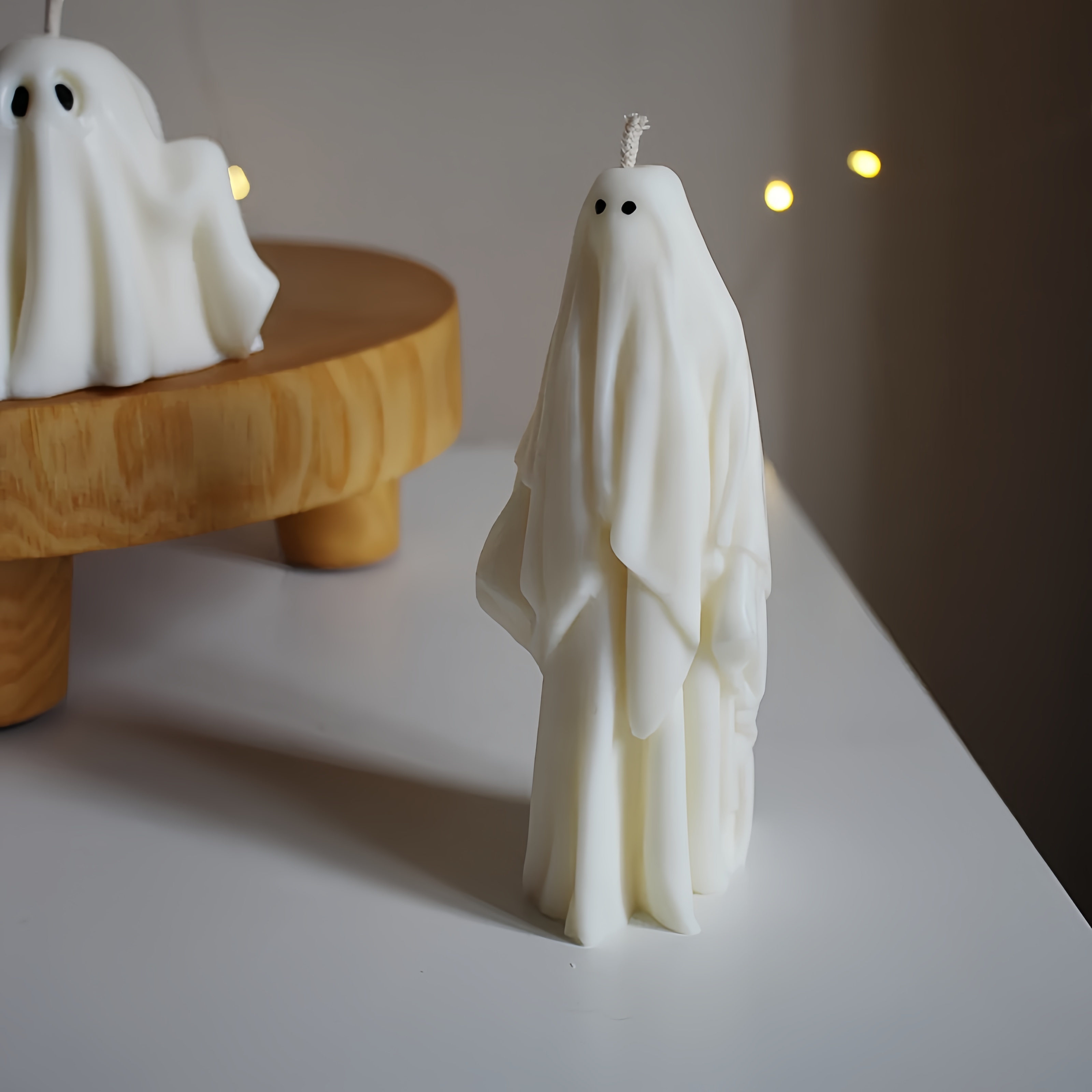 Halloween Cute Ghost Candles