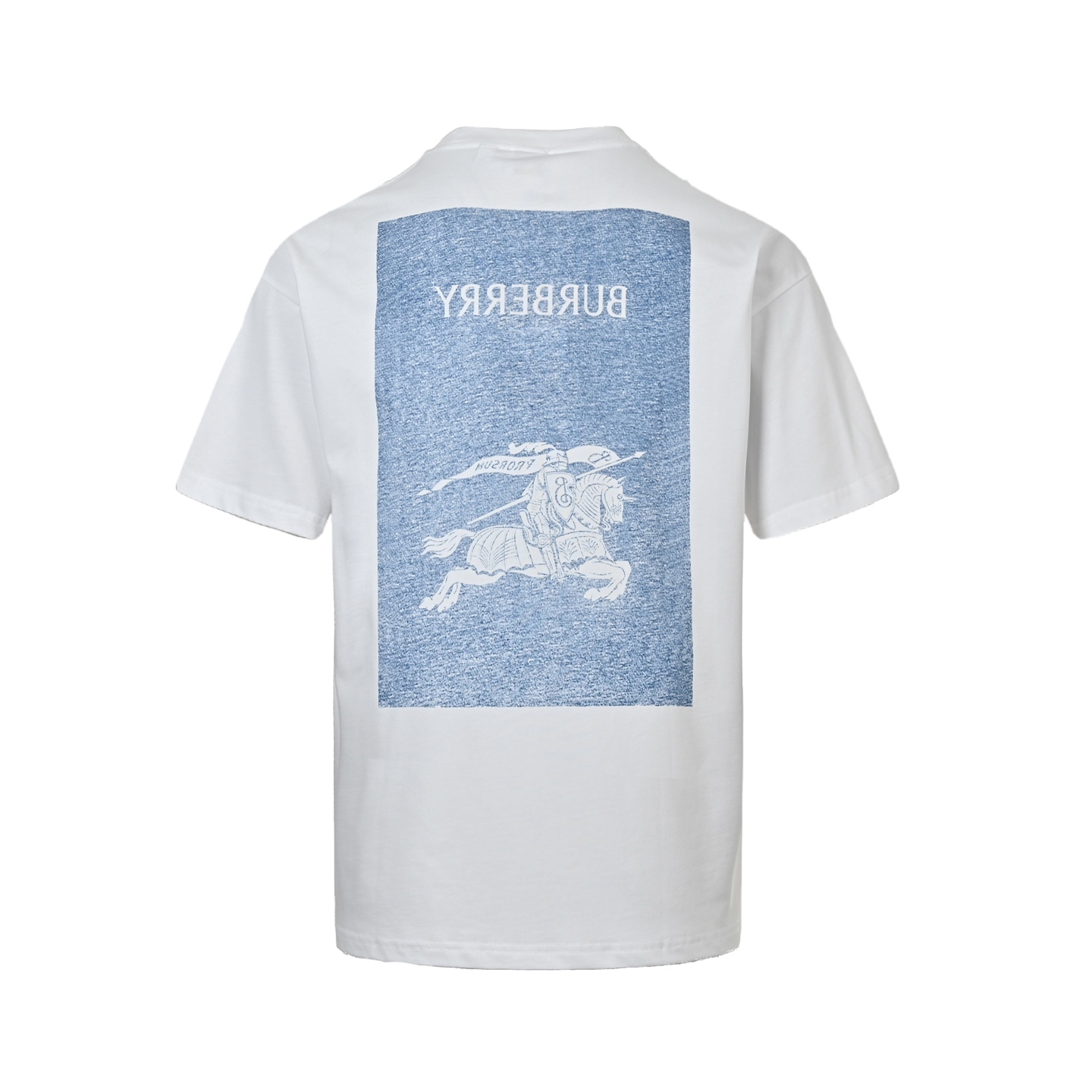 Burberry Back Horse Digital Printing Short Sleeve