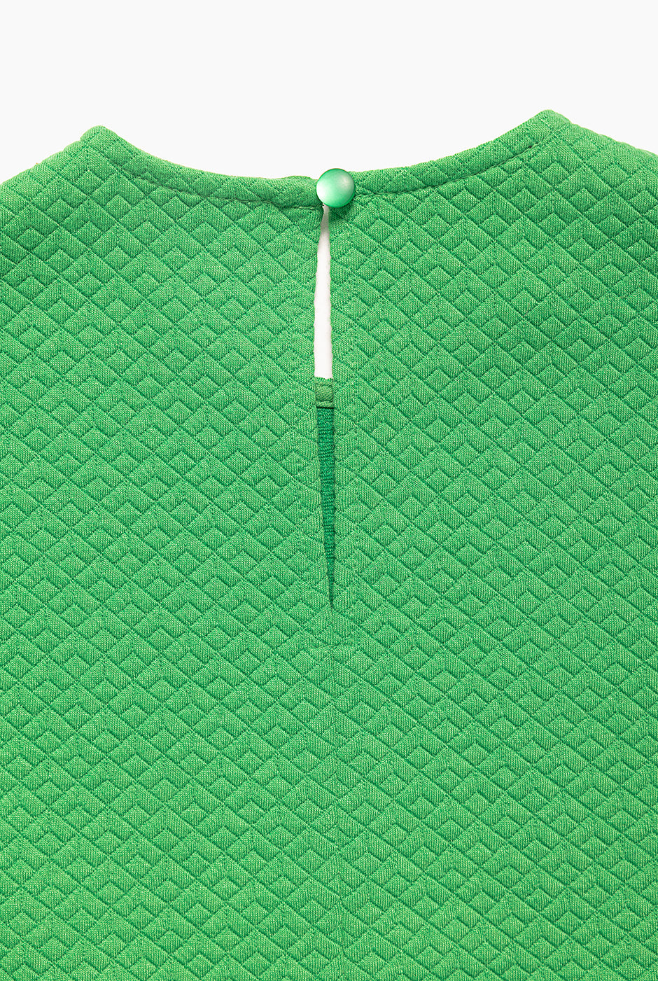 Blusa de manga 3/4 verde