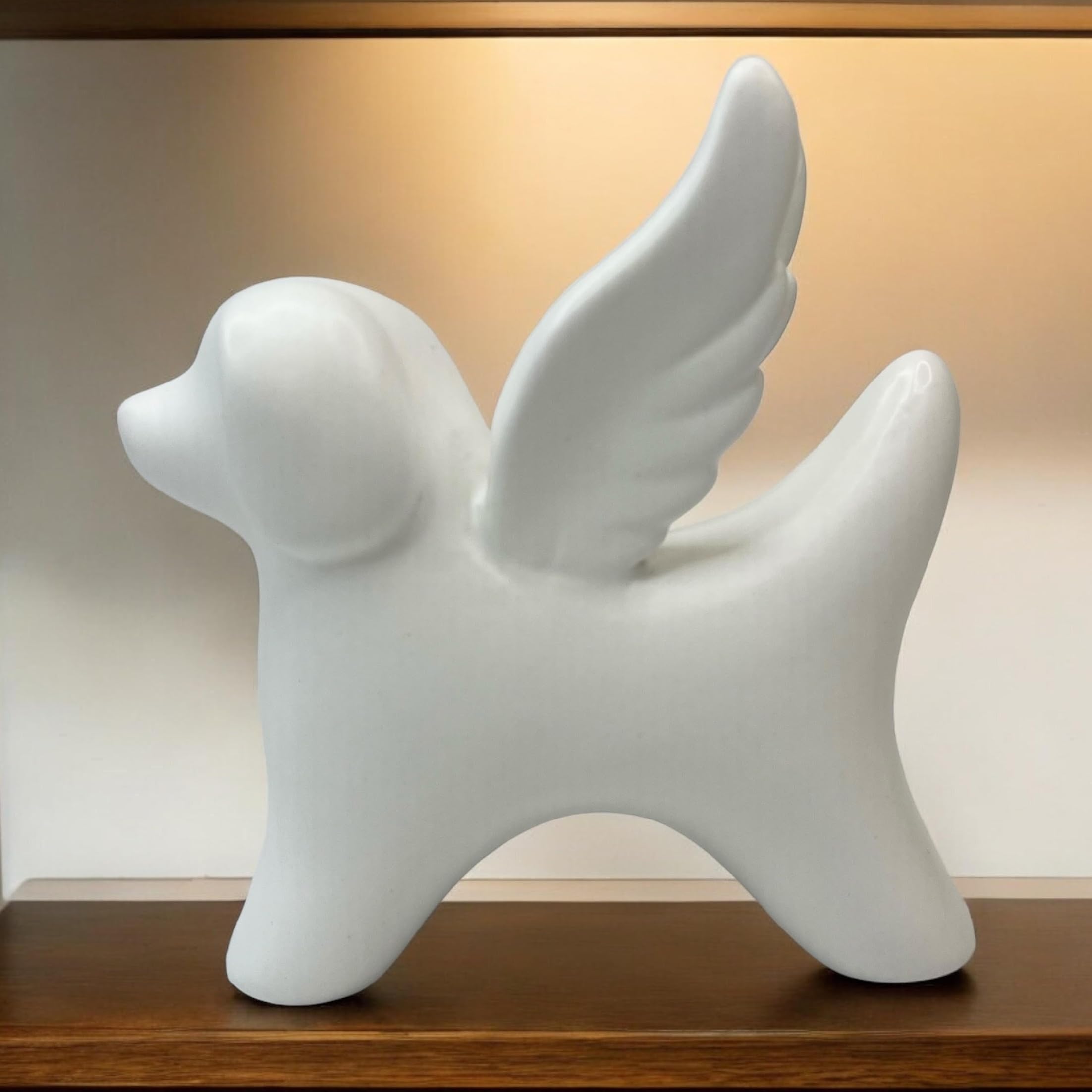 Resin Angel Pet Figurine – A Heartfelt Memorial Keepsake 🐾✨