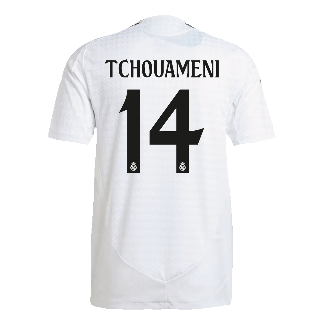 Player Edition TCHOUAMENI #14 Real Madrid Football Shirt 2024/25-Slim Fit