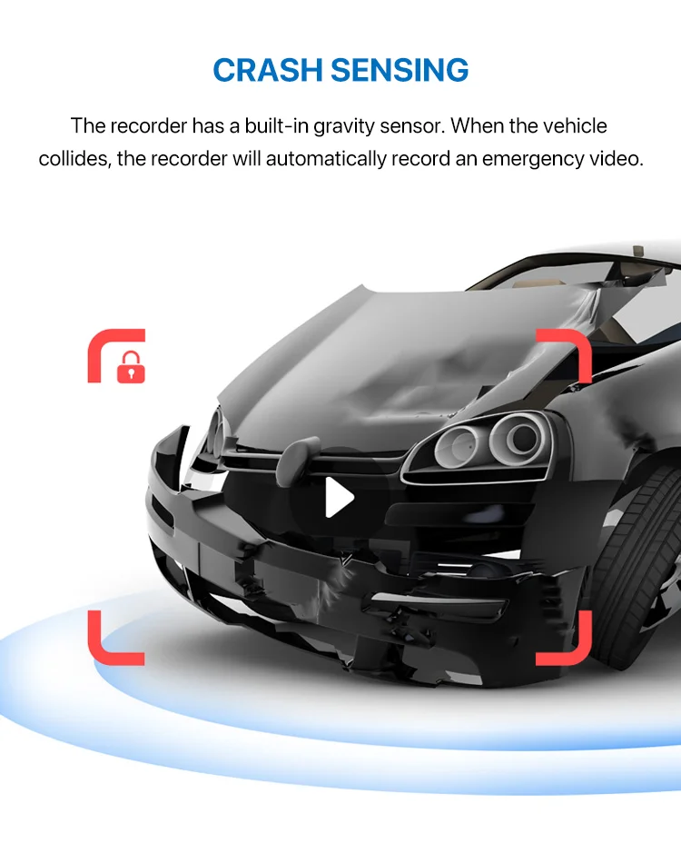 (🔥Last Day Promotion-SAVE 50% OFF)📹1080P High-definition Infrared Night Vision Car Dash Camera Recorder-BUY 2 GET 10% OFF & FREE SHIPPING