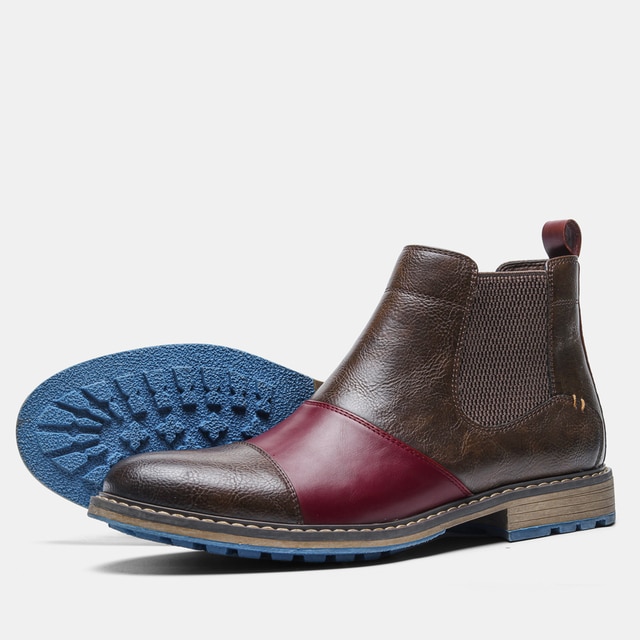Brand Comfortable Ankle Boots For Men