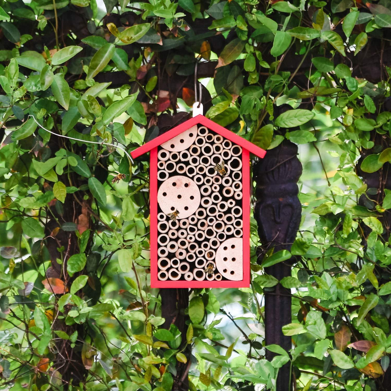 🔥ON SALE - 45% OFF🔥Natural Handmade Wooden Bee Hotel