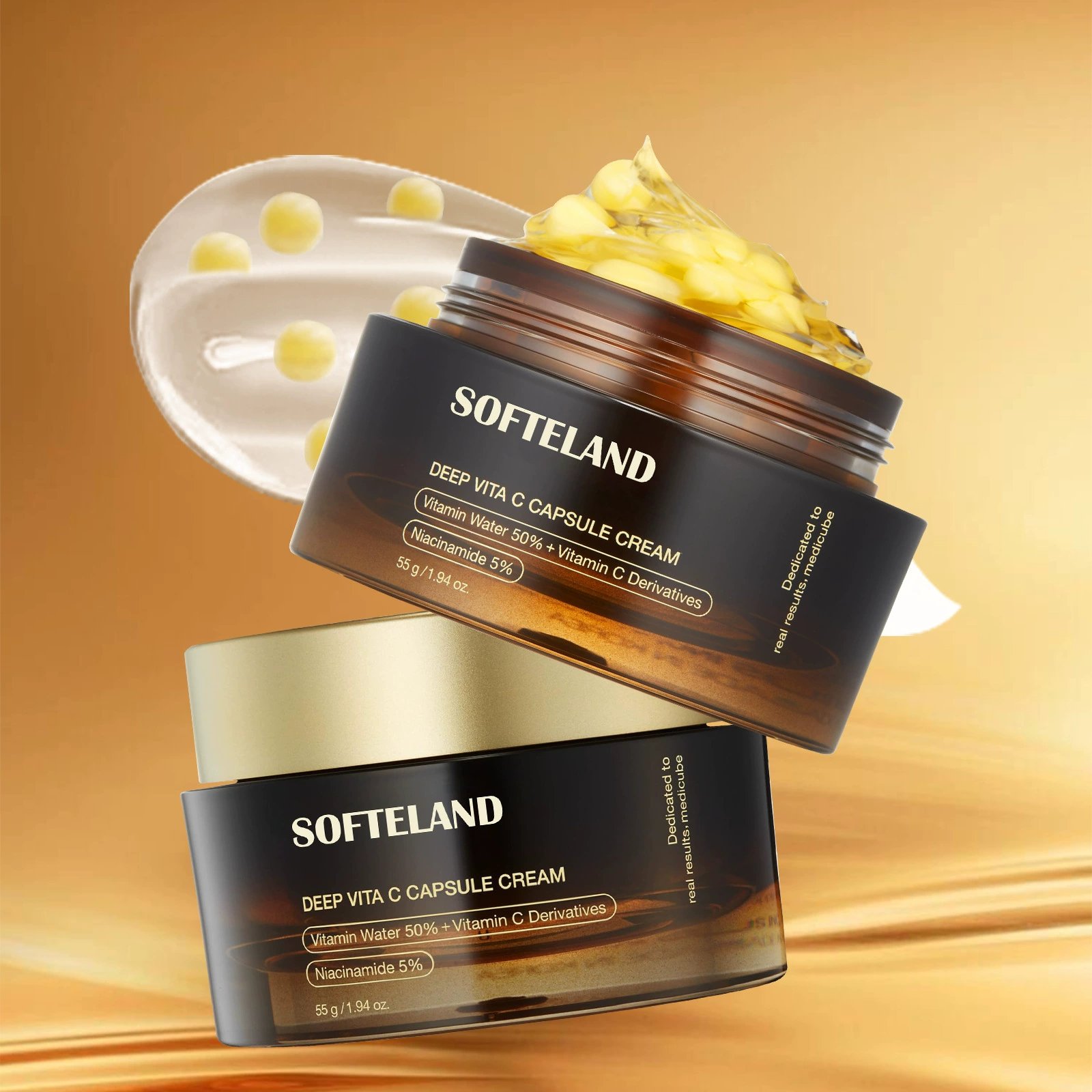 💖 Deep Vitamin C Golden Capsule Face Moisturizer💥