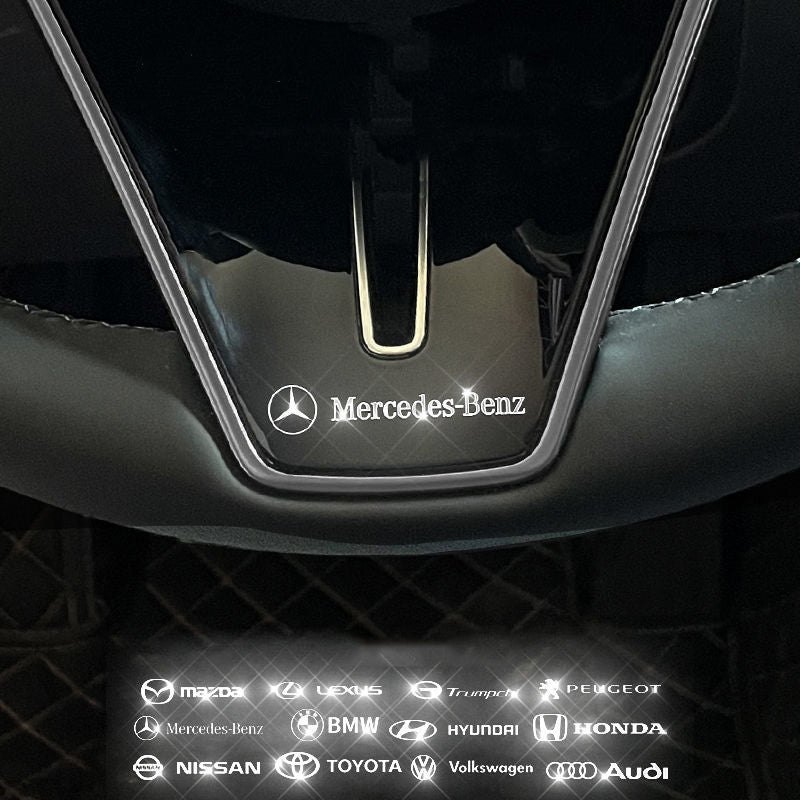 🔥Car Logo DIY Sticker Metal Sticker(10pcs)