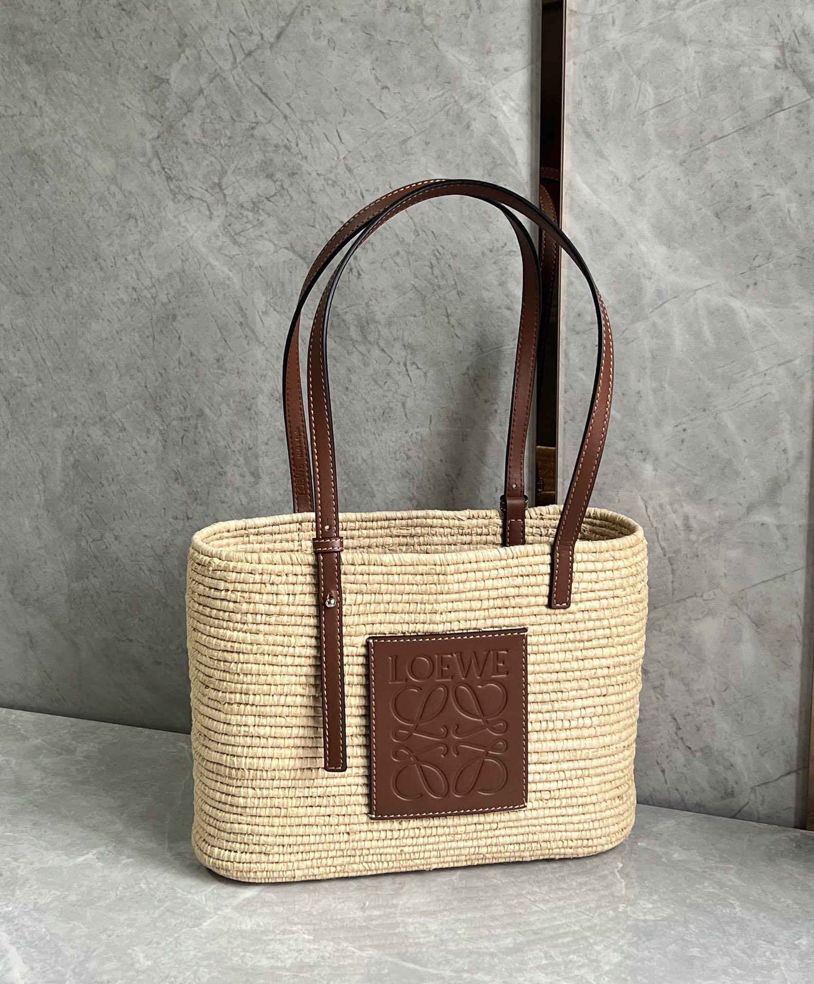 Loewe basket square vegetable basket 1003