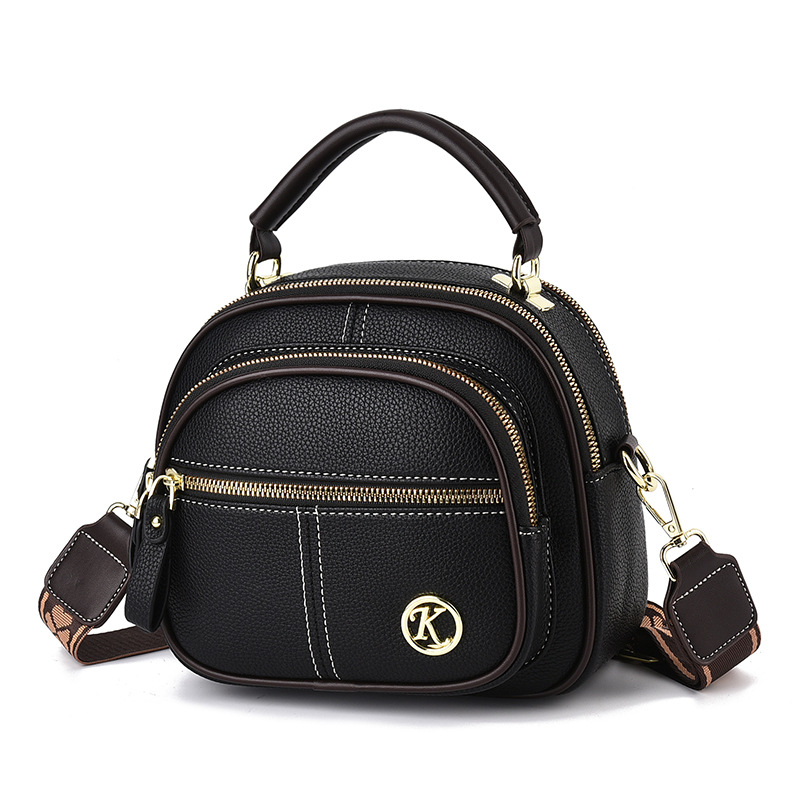 👍Last Day Promotion 60% OFF💥Classic Multifunctional Compartments Adjustable Wide Shoulder Strap Leather Crossbody Bag