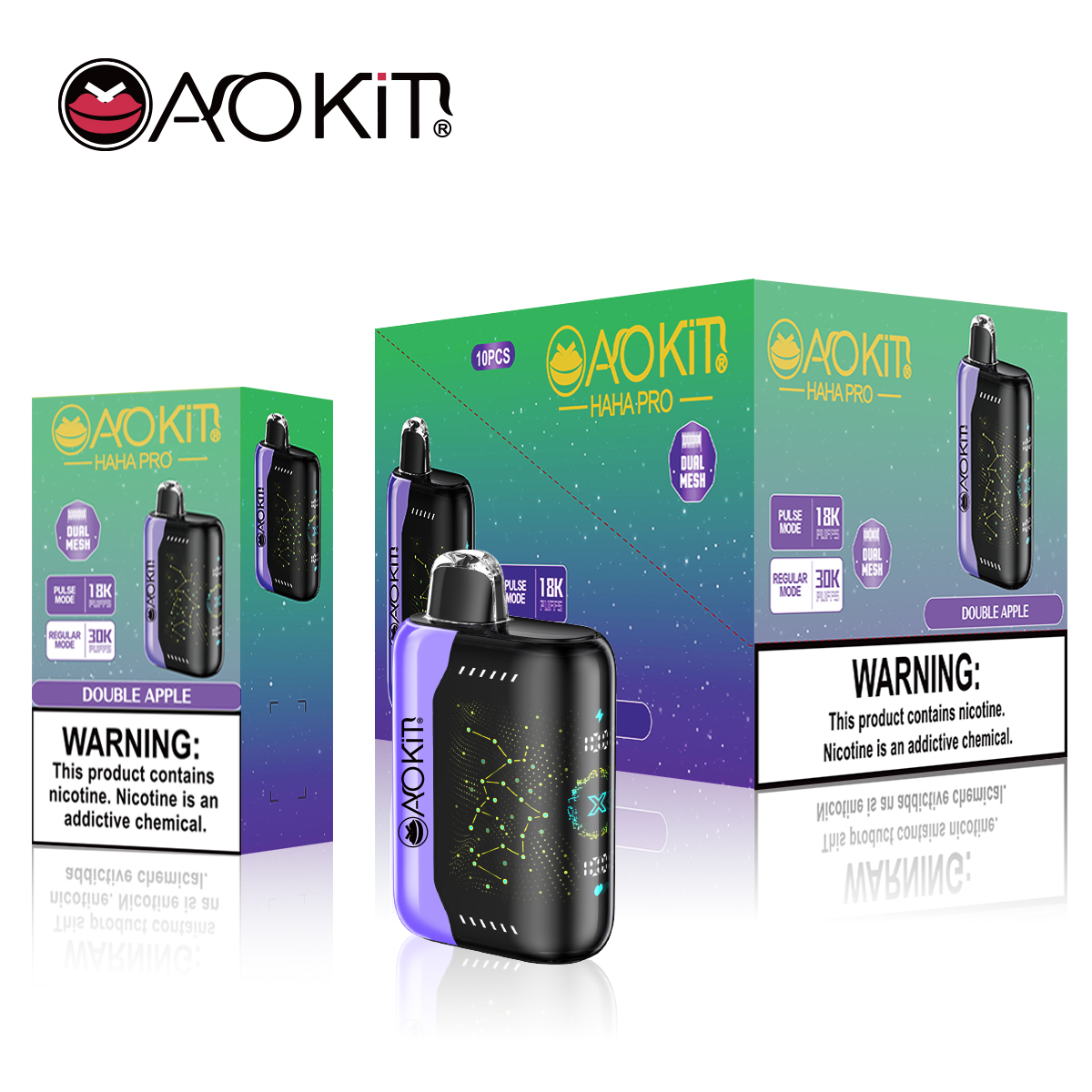 Limited Time Sale | 30000 Puffs HaHa Pro - Star Sky Curved Screen