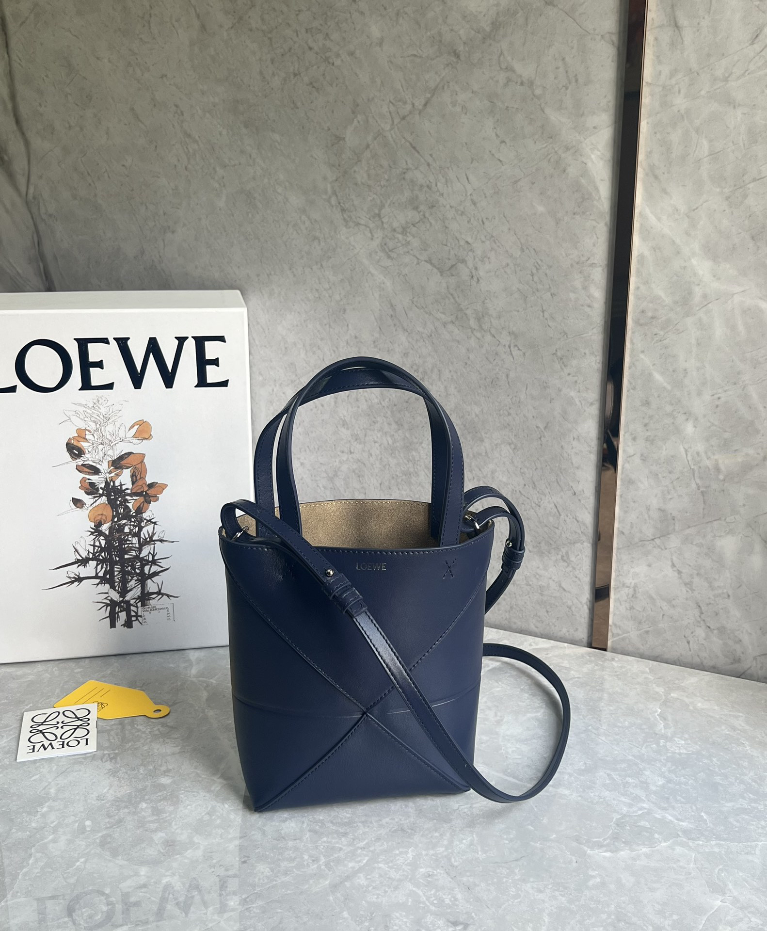 Loewe zzle fold series foldable tote bag 0693