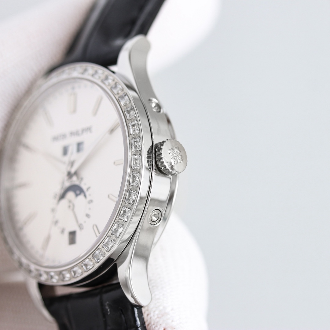 Patek Philippe Complex Function Timepiece Swarovski Baguette Diamond Edition
