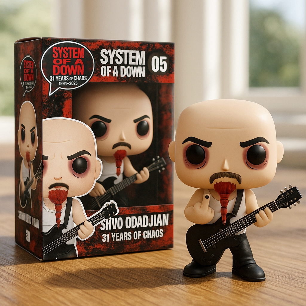 System of a Down 31st  Anniversary Pop Figure!