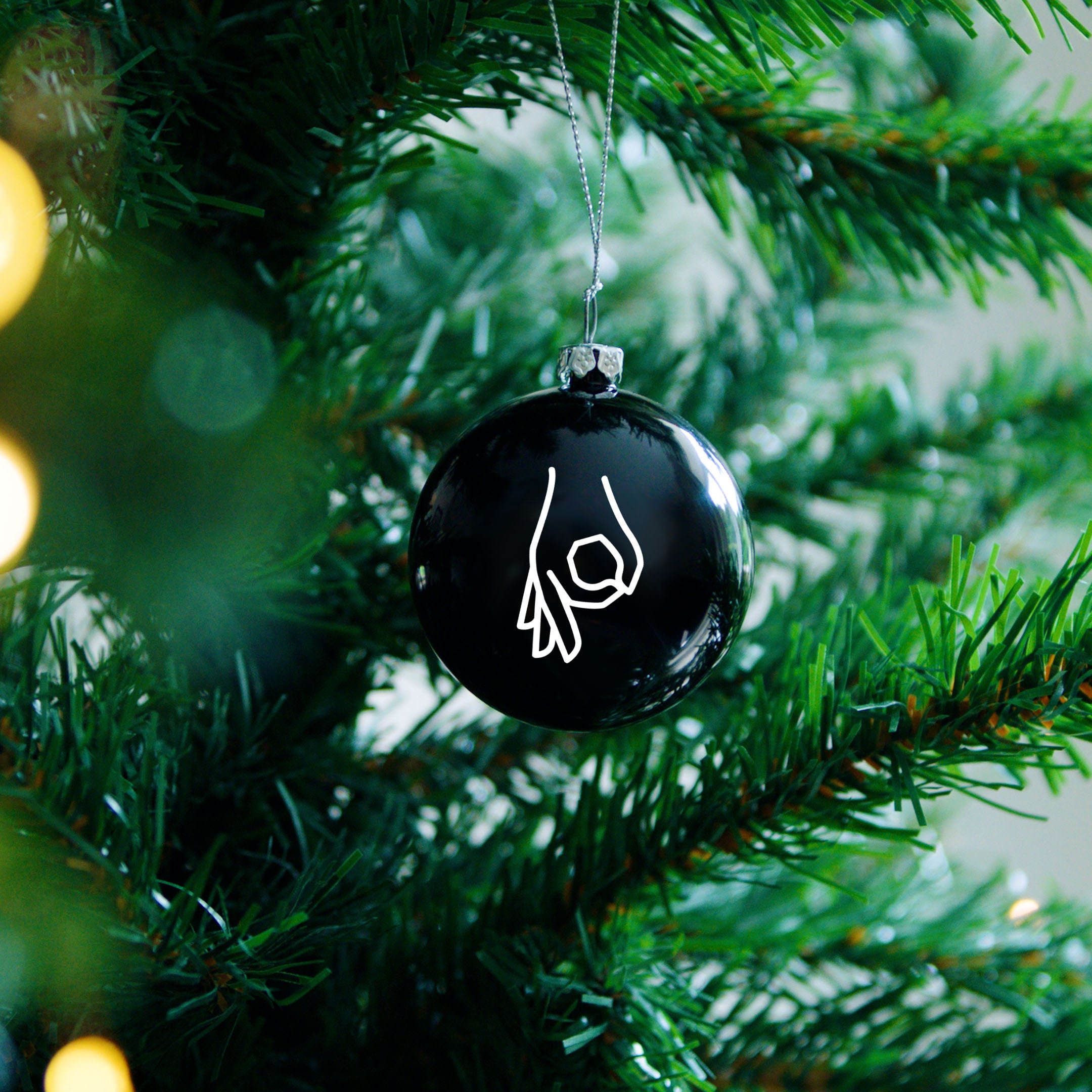 RUDE Christmas Tree Baubles