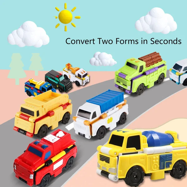 Transform Car Toy Set 3 Pcs (buy 2 sets get free shipping)