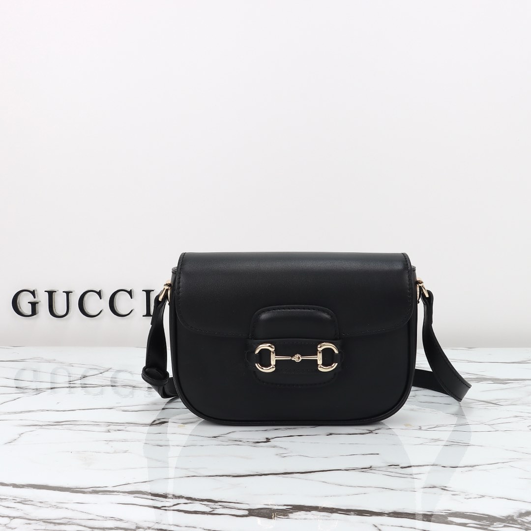 Gucci Horsebit 1955 Soft small shoulder bag ‎815205 AAEFH 1000