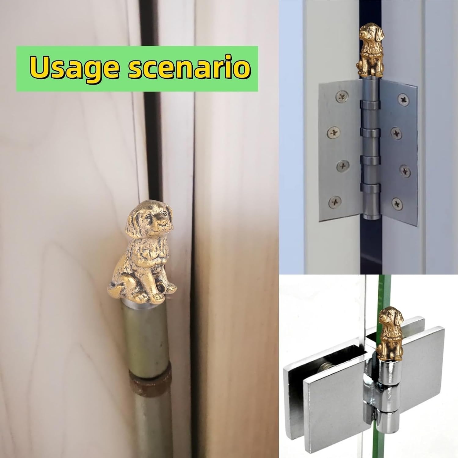 ⚡Flash Sale⚡Brass Door Hinge  Head Decorative