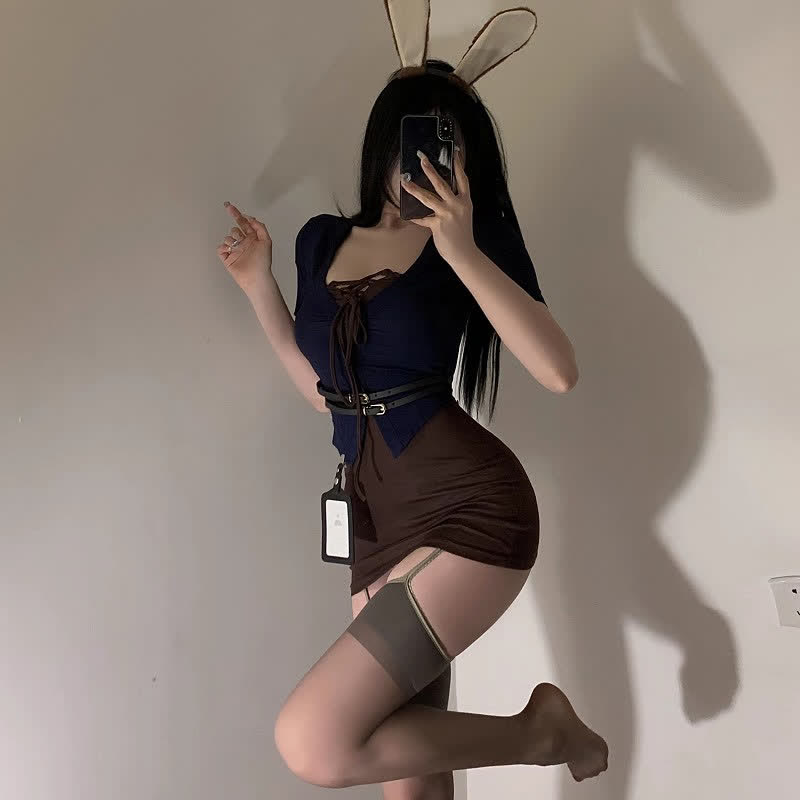 Cosplay Bunny Sexy OL Lingerie Set