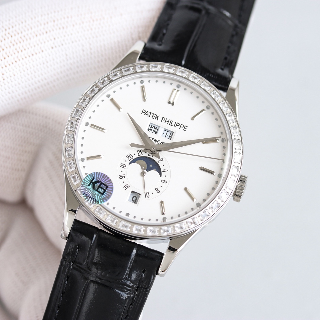 Patek Philippe Complex Function Timepiece Swarovski Baguette Diamond Edition