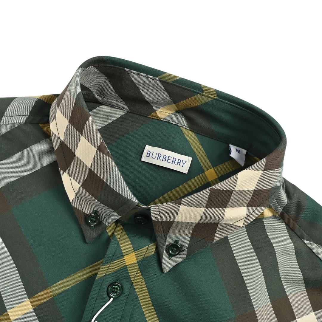 Burberry 24Fw Large Check Cotton Shirt
