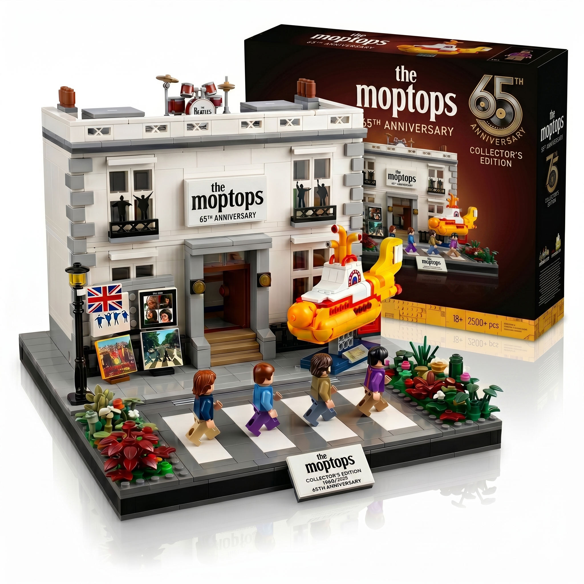 The Beatles 65th Anniversary Collector’s Edition Building Set
