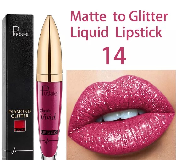 🔥Mother's Day Sale-[SAVE 50% OFF]--18 Color Diamond Shiny Long Lasting Lipstick--BUY 5 GET 10% OFF & FREE SHIPPING NOW