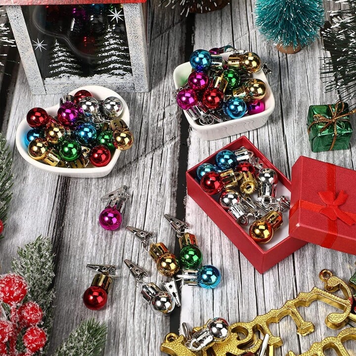 (🎄EARLY CHRISTMAS SALE-50% OFF)Mini Funny Glowing Christmas Ornaments(12PCS/SET)-⏰BUY 2 SETS GET 1 SET