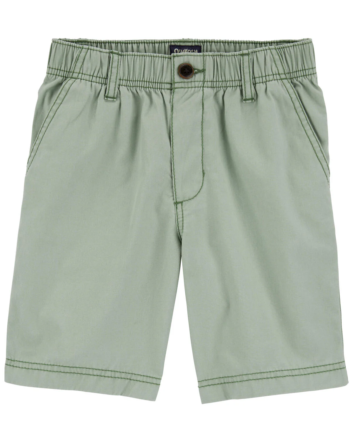 Oshkosh Kid Wave Rider Graphic Tee with Stretch Chino Short