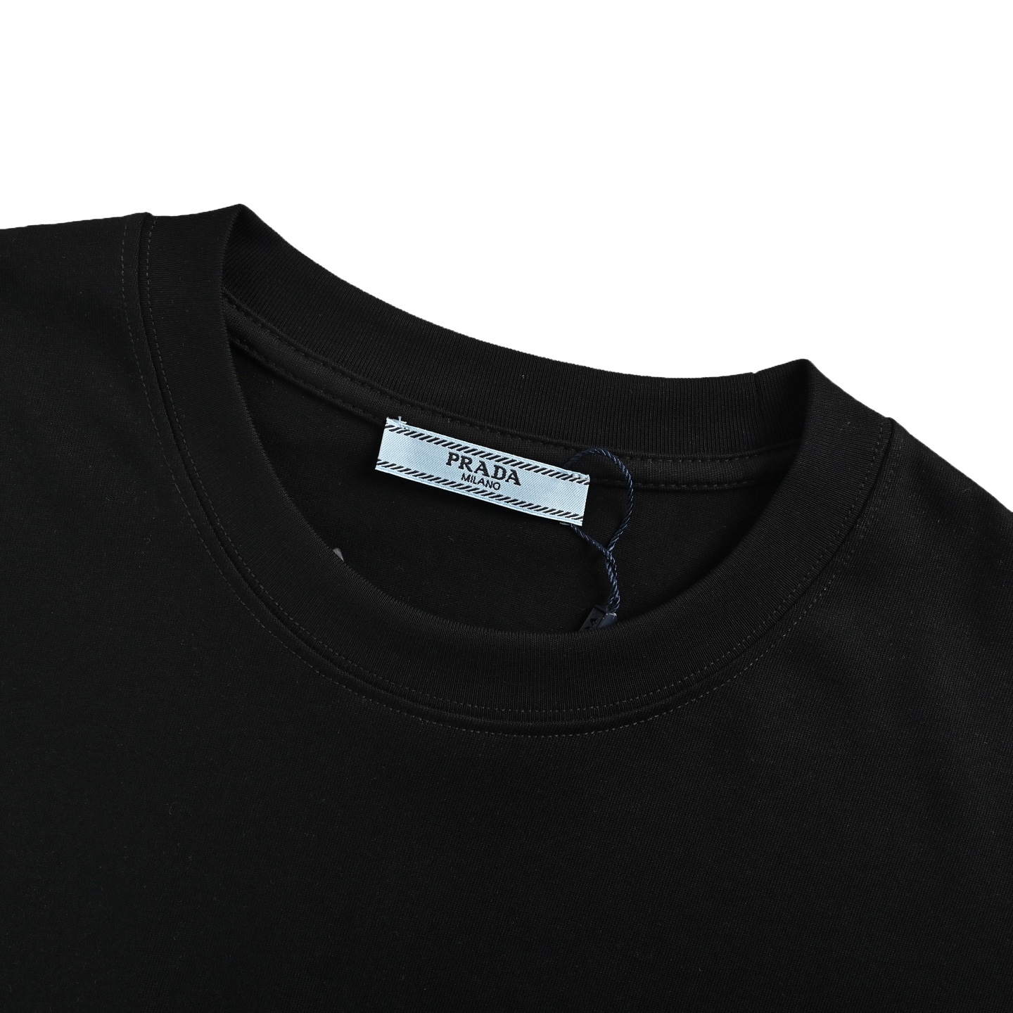 Prada 25ss classic red silicone trim short sleeve