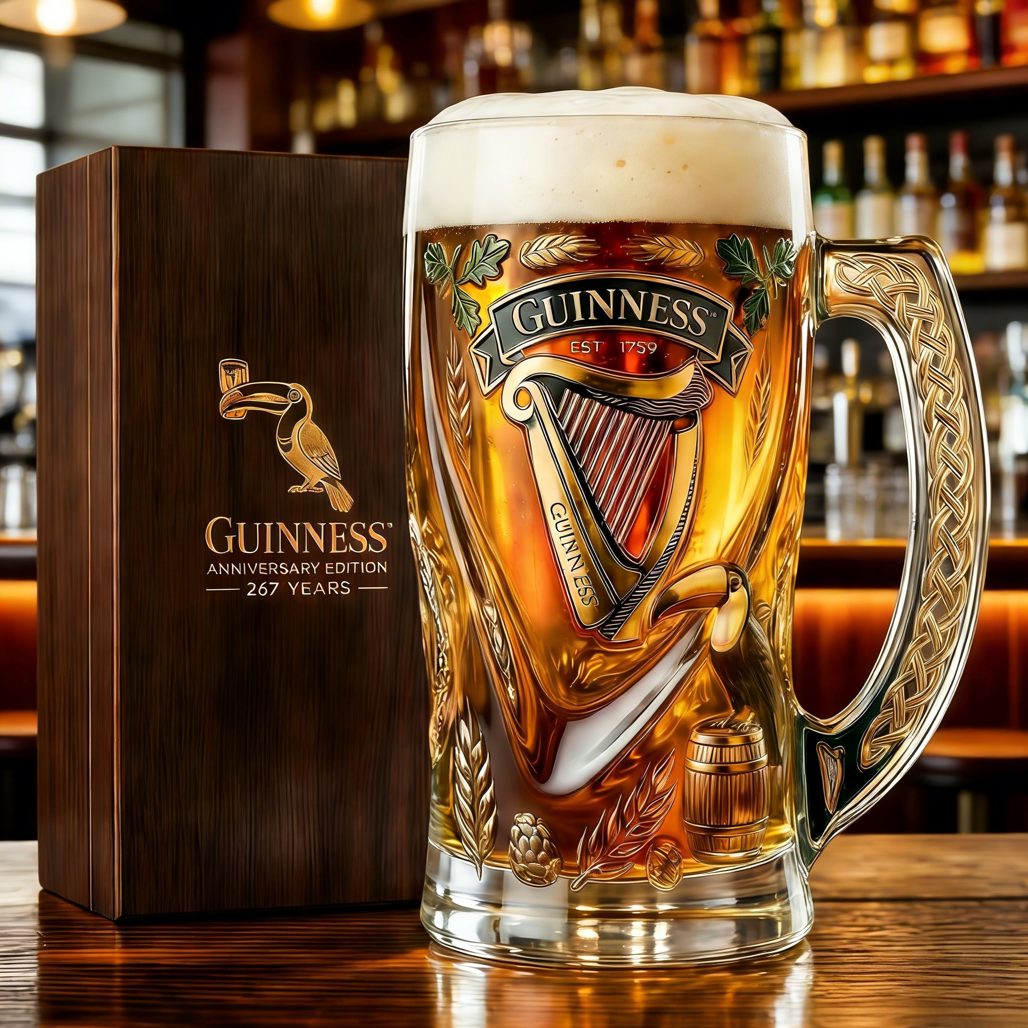 Guinness 267th Anniversary Stein Est. 1759