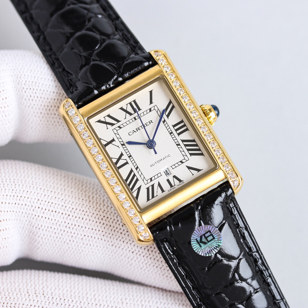 Cartier British Tank Mechanical Edition
